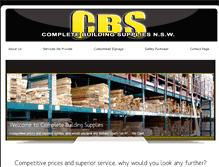 Tablet Screenshot of cbsnsw.com